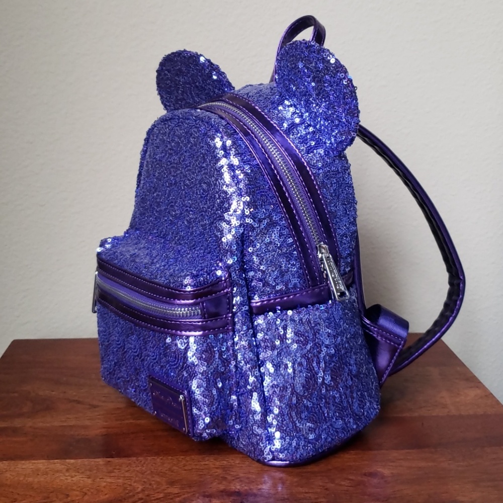 Loungefly + Disney Parks Purple Potion Backpack - Picture 2 of 4